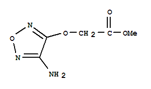 (9Ci)-[(4-氨基-1,2,5-噁二唑-3-基)氧基]-乙酸甲酯结构式_349653-10-7结构式