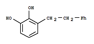 1,2-Benzenediol ,3-(2-phenylethyl)-(9ci) Structure,350686-32-7Structure