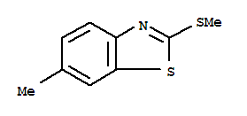Benzothiazole, 6-methyl-2-(methylthio)-(7ci,8ci,9ci)Structure,3507-35-5Structure Benzothiazole, 6-methyl-2-(methylthio)-(7ci,8ci,9ci) Structure,3507-35-5Structure