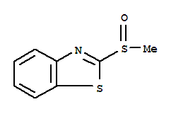 Benzothiazole, 2-(methylsulfinyl)-(7ci,8ci,9ci)Structure,3507-54-8Structure Benzothiazole, 2-(methylsulfinyl)-(7ci,8ci,9ci) Structure,3507-54-8Structure
