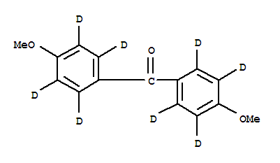 4,4’-Dimethoxybenzophenone-d8 (rings-d8) Structure,350818-55-2Structure