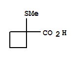 (9ci)-1-(甲基硫代)-环丁烷羧酸结构式_35120-20-8结构式