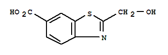 6-Benzothiazolecarboxylicacid,2-(hydroxymethyl)-(9ci) Structure,351465-01-5Structure