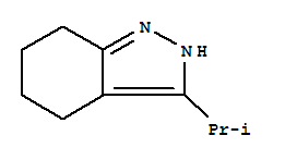 2H-indazole,4,5,6,7-tetrahydro-3-(1-methylethyl)-(9ci) Structure,351517-42-5Structure