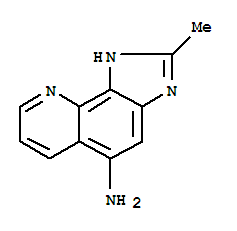 1H-imidazo[4,5-h]quinolin-5-amine,2-methyl-(9ci) Structure,35313-63-4Structure