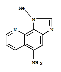 1H-imidazo[4,5-h]quinolin-5-amine,1-methyl-(9ci) Structure,35313-65-6Structure