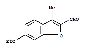 (9Ci)-6-乙氧基-3-甲基-2-苯并呋喃羧醛结构式_353497-67-3结构式