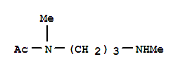 (9CI)-N-甲基-N-[3-(甲基氨基)丙基]-乙酰胺结构式_353739-62-5结构式