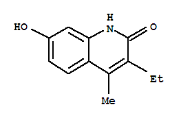 2(1H)-quinolinone,3-ethyl-7-hydroxy-4-methyl-(9ci) Structure,354130-78-2Structure