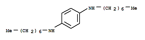 N,N-二庚基-P-亚苯基二胺结构式_35423-91-7结构式