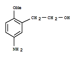 Benzeneethanol ,5-amino-2-methoxy-(9ci) Structure,354516-88-4Structure