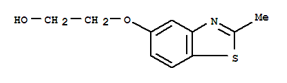 Ethanol, 2-[(2-methyl-5-benzothiazolyl)oxy]-(9ci) Structure,35465-77-1Structure