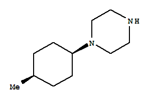 (9CI)-1-(顺式-4-甲基环己基)-哌嗪结构式_355378-95-9结构式