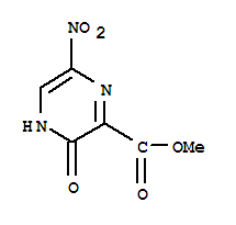 (9Ci)-3,4-二氢-6-硝基-3-氧代吡嗪羧酸甲酯结构式_356783-17-0结构式