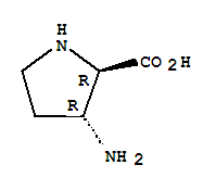 D-proline, 3-amino-, (3r)-rel-(9ci) Structure,35684-64-1Structure