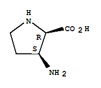 D-proline, 3-amino-, (3s)-rel-(9ci) Structure,35684-65-2Structure