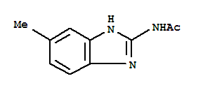 (9ci)-n-(5-甲基-1H-苯并咪唑-2-基)-乙酰胺结构式_35692-65-0结构式