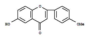 6-Hydroxy-2-(4-methoxyphenyl)-4h-chromen-4-one Structure,35794-88-8Structure