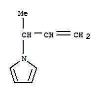 (9ci)-1-(1-甲基-2-丙烯基)-1H-吡咯结构式_35801-86-6结构式