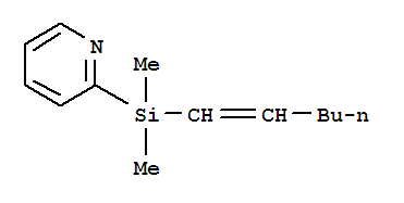 (9CI)-2-(1-己烯二甲基甲硅烷基)-吡啶结构式_358782-76-0结构式