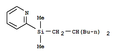 (9CI)-2-[(2-丁基己基)二甲基甲硅烷基]-吡啶结构式_358782-86-2结构式