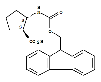 (1S,2s)-fmoc-2-aminocyclopentane carboxylic acid Structure,359586-64-4Structure