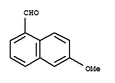 (9ci)-6-甲氧基-1-萘羧醛结构式_3597-42-0结构式