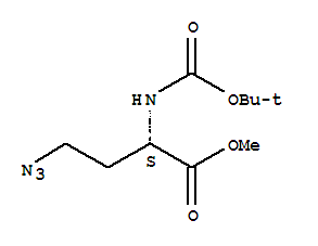 (2S)-n-boc-2-amino-4-azido-butanoic acid methyl ester Structure,359781-97-8Structure