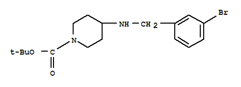 1-Boc-4-(3-bromo-benzylamino)-piperidine Structure,359877-98-8Structure