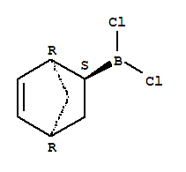 rel-(9ci)-(1r,2s,4r)-双环[2.2.1]-5-庚烯-2-基二氯-硼烷结构式_36169-96-7结构式