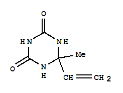 1,3,5-Triazine-2,4(1h,3h)-dione,6-ethenyldihydro-6-methyl-(9ci) Structure,362514-65-6Structure