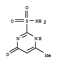 (9ci)-1,4-二氢-6-甲基-4-氧代-2-嘧啶磺酰胺结构式_362521-49-1结构式