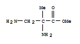 2,3-Diamino-2-methyl-propanoic acid methyl ester Structure,362703-45-5Structure