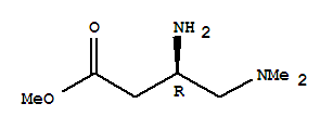 (3r)-(9ci)-3-氨基-4-(二甲基氨基)-丁酸甲酯结构式_362704-90-3结构式