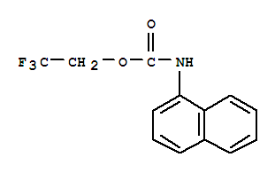 2,2,2-Trifluoroethyl 1-naphthylcarbamate Structure,363-21-3Structure