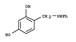 1,3-Benzenediol ,4-[(phenylamino)methyl ]-(9ci) Structure,364366-14-3Structure