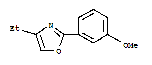 Oxazole,4-ethyl-2-(3-methoxyphenyl)-(9ci) Structure,365427-22-1Structure