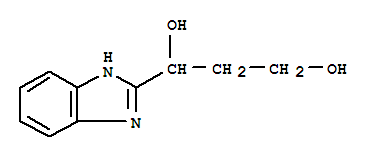 (9ci)-1-(1H-苯并咪唑-2-基)-1,3-丙二醇结构式_36663-34-0结构式