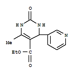 5-Pyrimidinecarboxylicacid,1,2,3,4-tetrahydro-6-methyl-2-oxo-4-(3-pyridinyl)-,ethylester(9ci) Structure,367908-21-2Structure