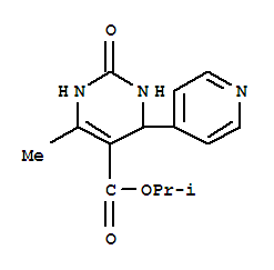 5-Pyrimidinecarboxylicacid,1,2,3,4-tetrahydro-6-methyl-2-oxo-4-(4-pyridinyl)-,1-methylethylester(9ci) Structure,367908-23-4Structure