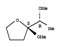 Furan,tetrahydro-2-methoxy-2-[(1r)-1-methoxyethyl ]-,(2s)-rel-(9ci) Structure,367923-36-2Structure