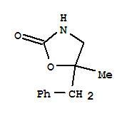 2-Oxazolidinone,5-methyl-5-(phenylmethyl)-(9ci) Structure,36838-64-9Structure