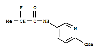 Propanamide,2-fluoro-n-(6-methoxy-3-pyridinyl)-(9ci) Structure,368873-27-2Structure