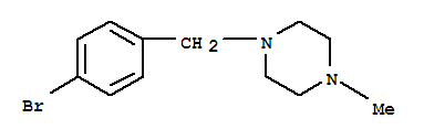 1-[(4-Bromophenyl)methyl]-4-methylpiperazine Structure,368879-17-8Structure