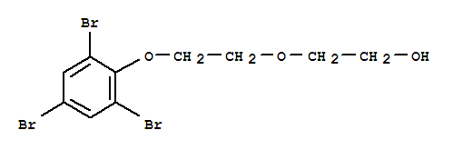 2-[2-(2,4,6-Tribromophenoxy)ethoxy]-ethanol Structure,36962-98-8Structure