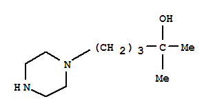 (9Ci)-Alpha-,-Alpha--二甲基-1-哌嗪丁醇结构式_369625-94-5结构式