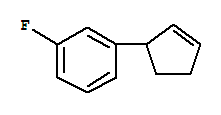 Benzene,1-(2-cyclopenten-1-yl)-3-fluoro-(9ci) Structure,369650-08-8Structure