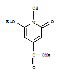 (9ci)-6-乙氧基-1,2-二氢-1-羟基-2-氧代-4-吡啶羧酸甲酯结构式_36979-78-9结构式