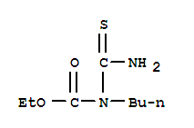 (9ci)-(氨基硫氧代甲基)丁基-氨基甲酸乙酯结构式_36997-83-8结构式