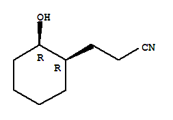 Cyclohexanepropanenitrile,2-hydroxy-,(1r,2r)-(9ci) Structure,370065-38-6Structure